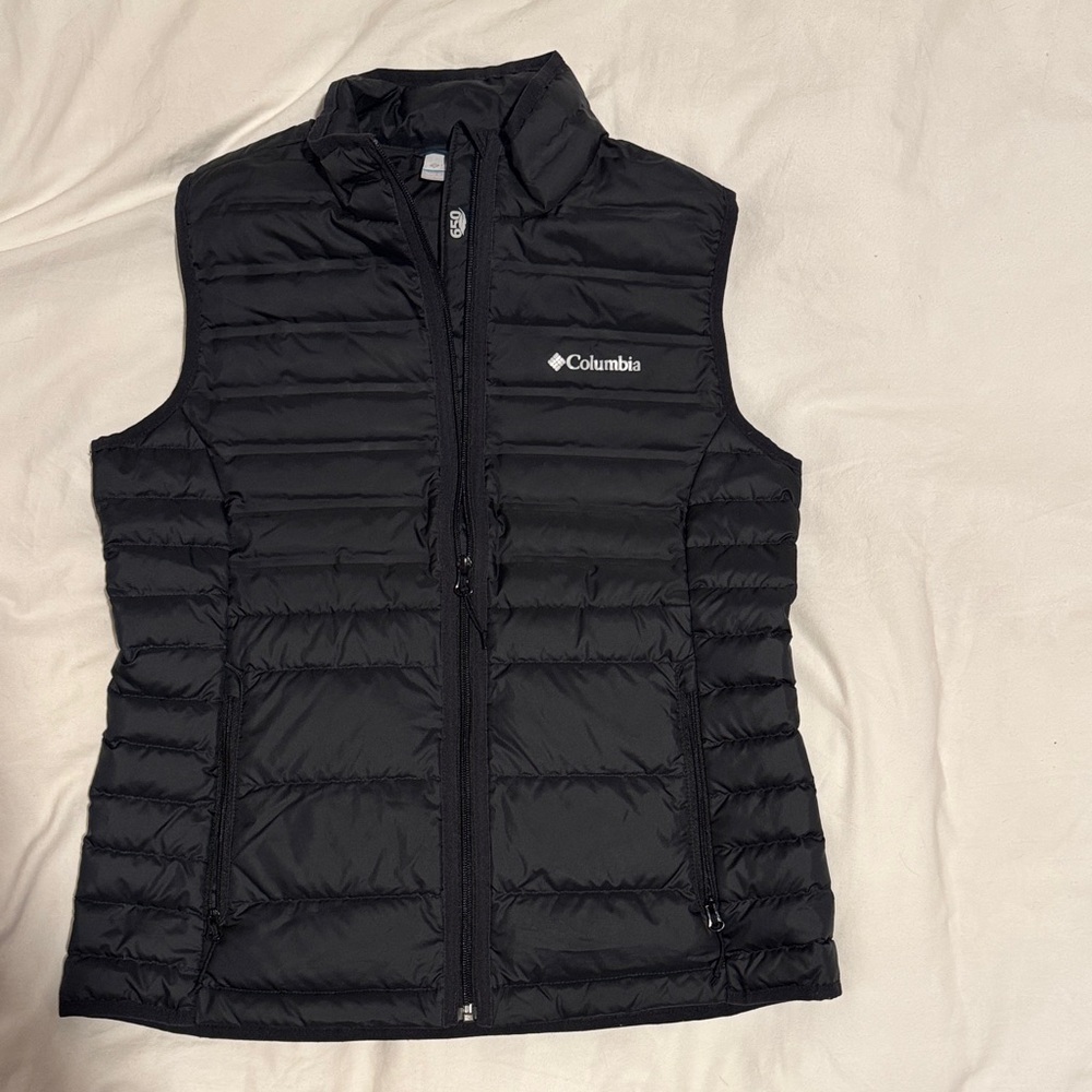 Columbia Black Quilted Vest